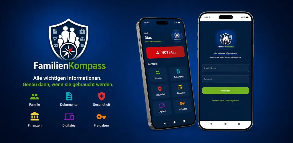 Familien Kompass Screenshot